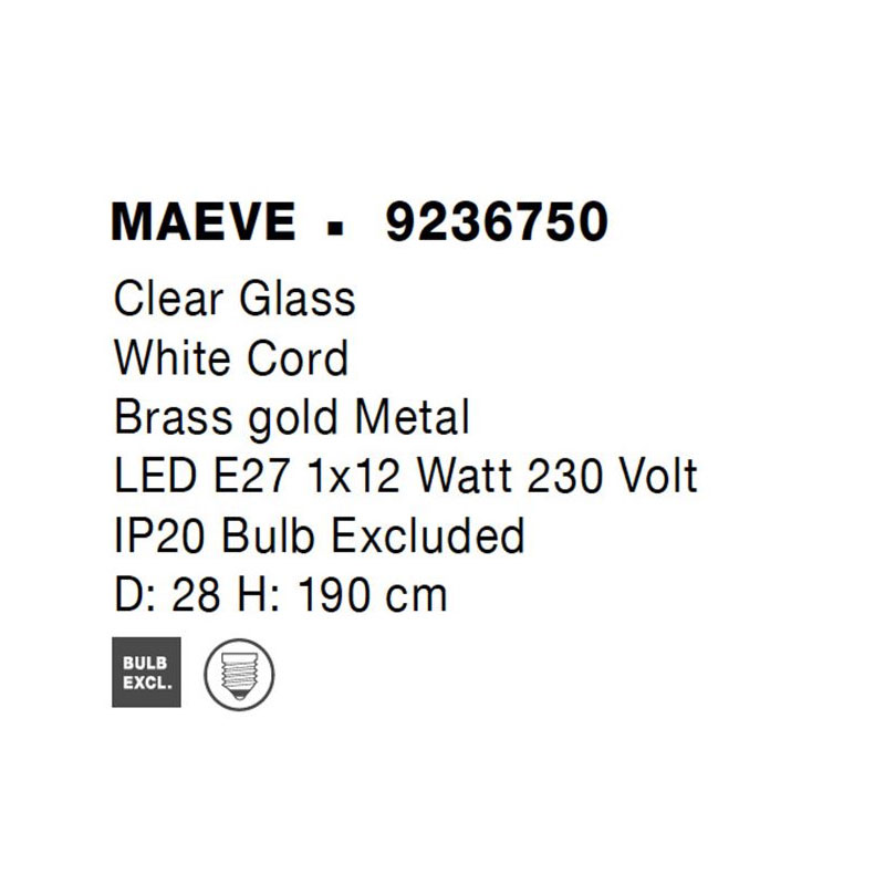 Pakabinamas šviestuvas MAEVE 9236750